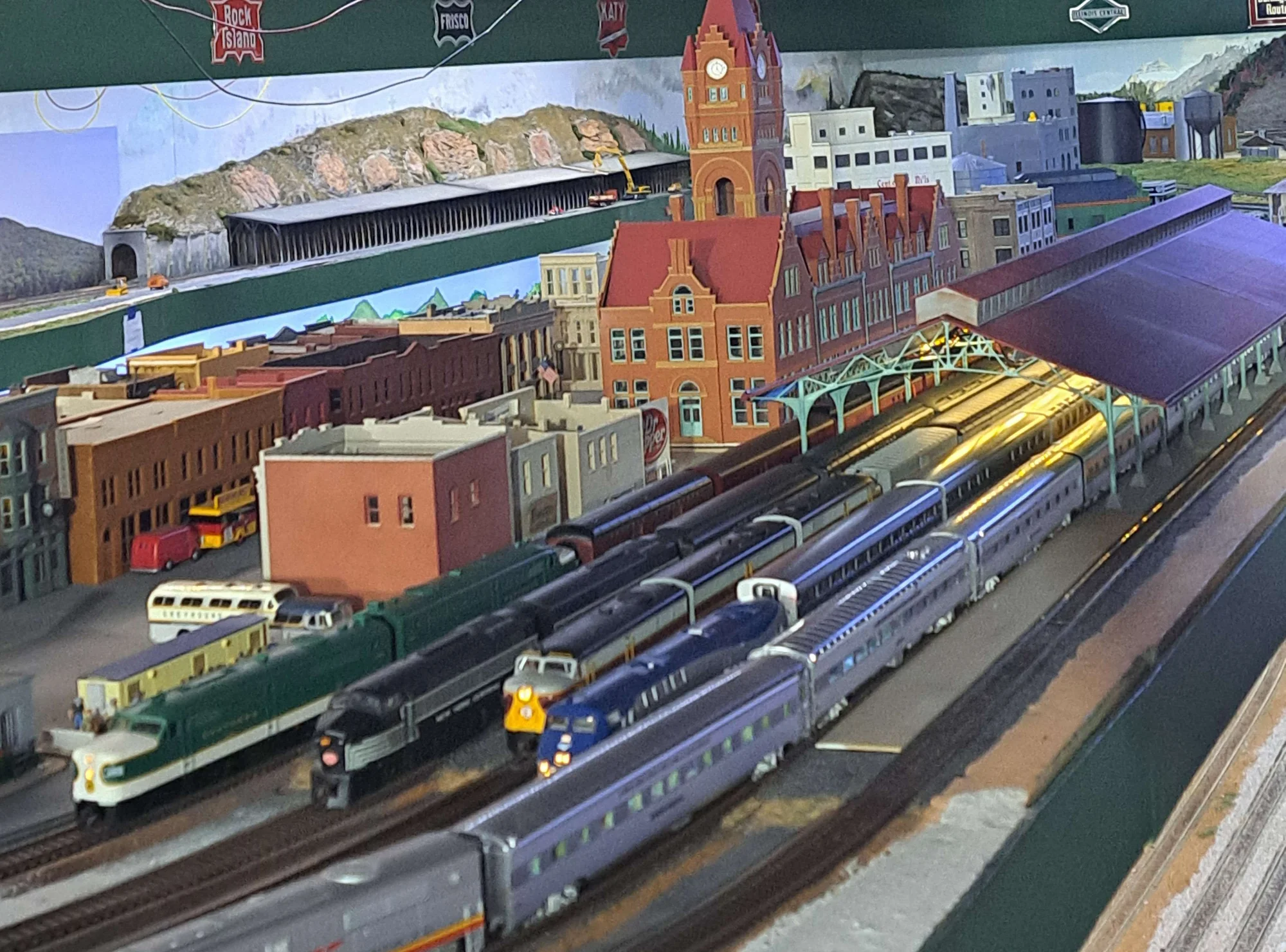 HO Layout City Scene