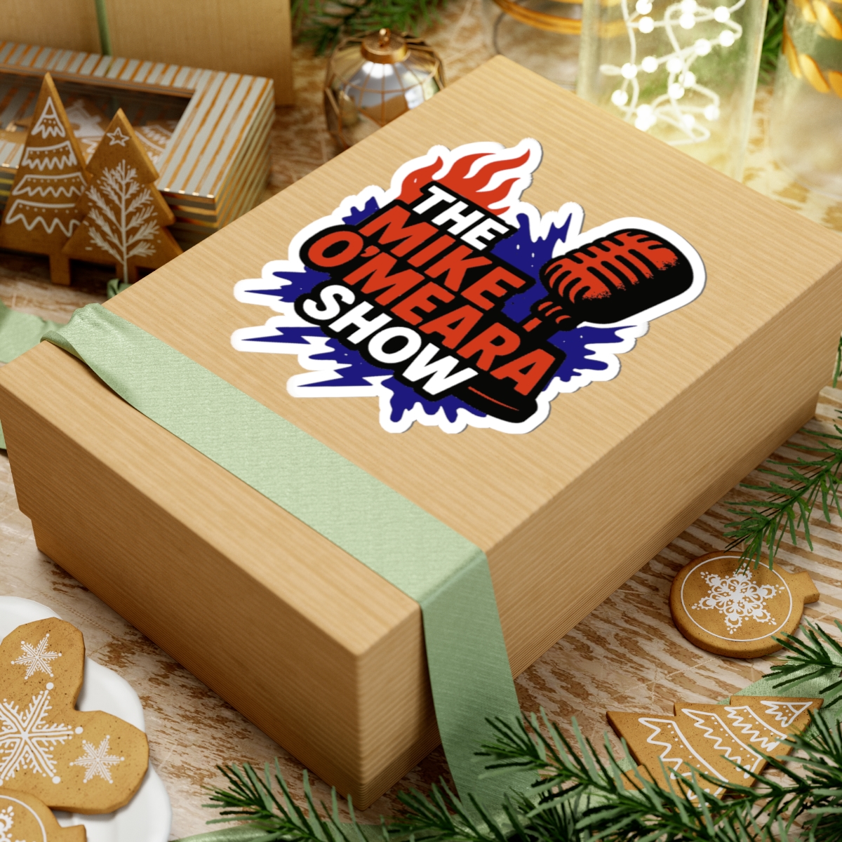 The Mike O'Meara Show Logo Sticker - Image 9